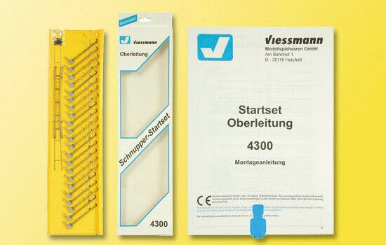 Viessmann 4300 N Gauge Startset Overhead Line # New Original Packaging #