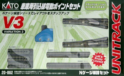 Kato N Gauge V3 Garage For The Lead-in Wire Electric Point Set 20-862 Model Rail