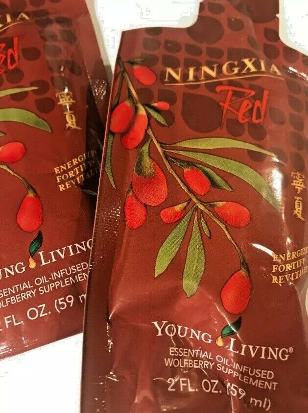 Young Living Ningxia Red 2 Oz Single Packets - Lot Of Three