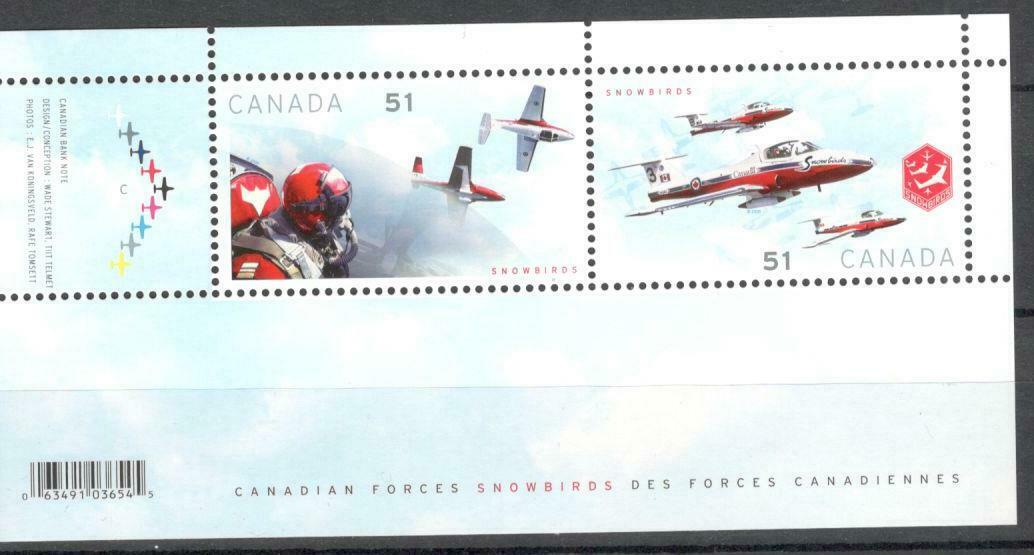 Canadian Forces Snowbirds, Souvenir Sheet No:2159b, Mnh.........b1-ms31-030