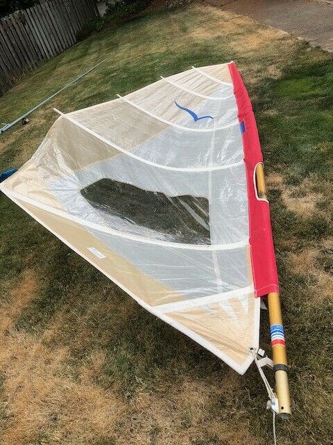 Windwing 68 Sq Ft Camber-induced High Powered Windsurfing Sail (vintage)