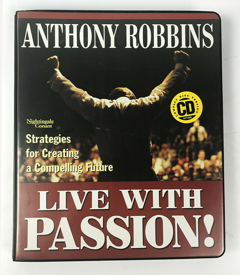 Anthony Robbins "live With Passion" 6 Cd Set