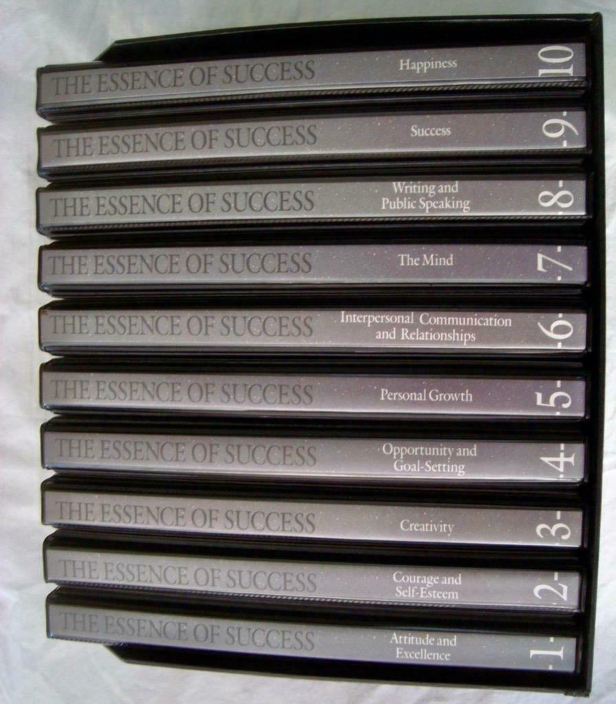 Earl Nightingale's The Essence Of Success 10 Volume Boxed Audio Cassette Set