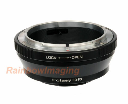 Adapter For Canon Fd Lens To Fuji Fujifilm X-mount X-t20 Xt-10 X-t2 X-t1 X-t3