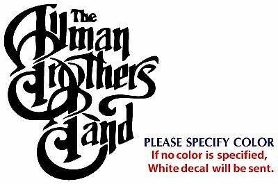 Allman Brothers Metal Music Rock Band Jdm Vinyl Sticker Decal Car Window Wall 6"
