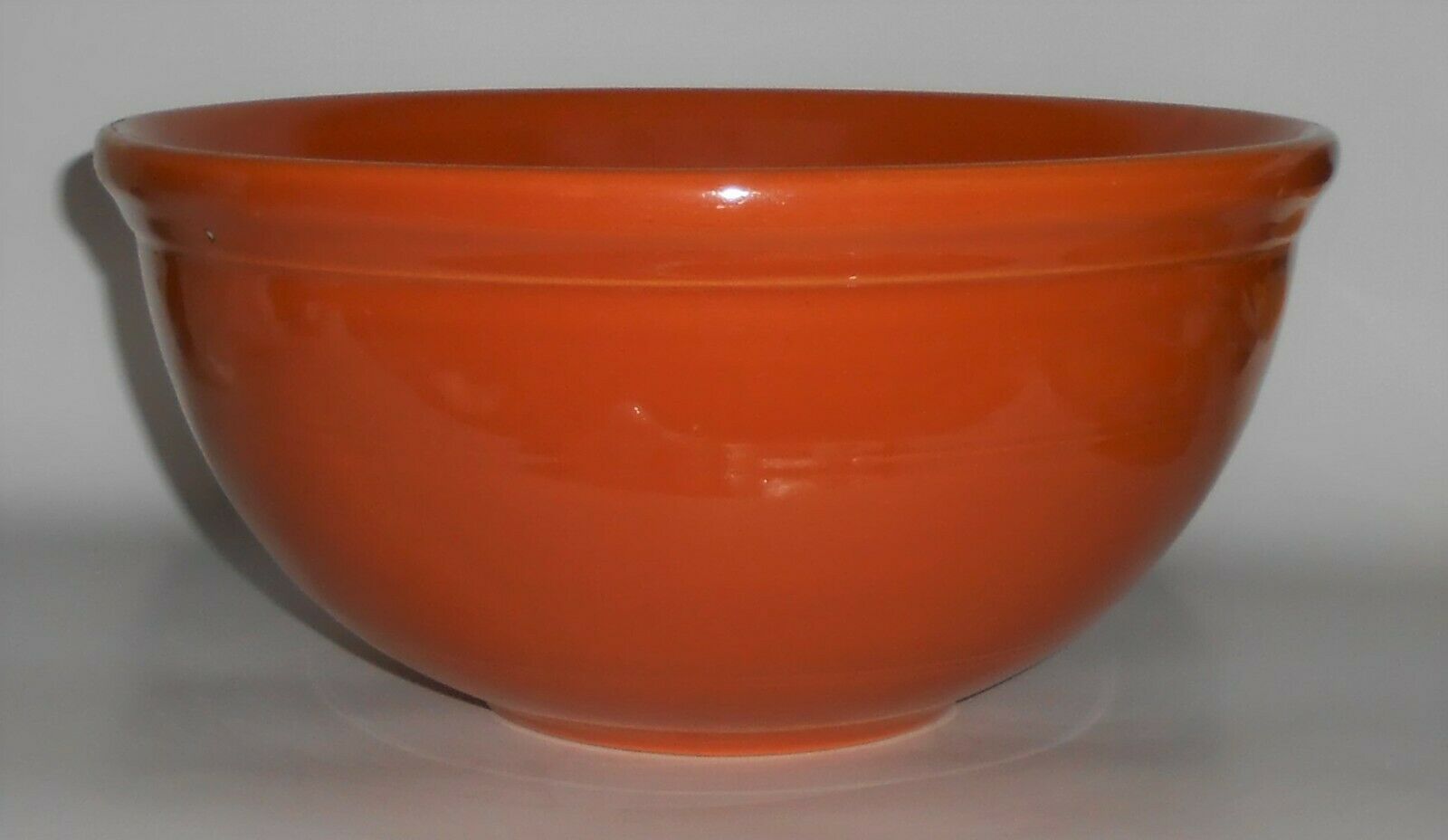 Coors Pottery Rosebud Orange 10'' Mixing Bowl