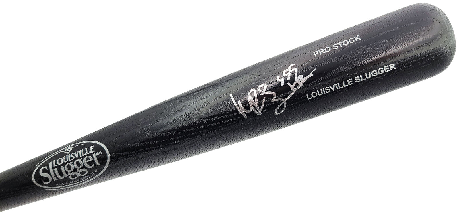 Manny Ramirez Autographed Louisville Slugger Bat Red Sox 555 Hr Beckett 201174