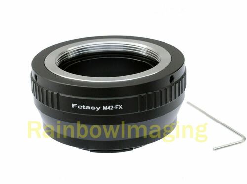 Adjustable M42 Screw Mount Lens To Fuji Fujifilm X-pro2 X-t3 X-t2 X-t30 Adapter