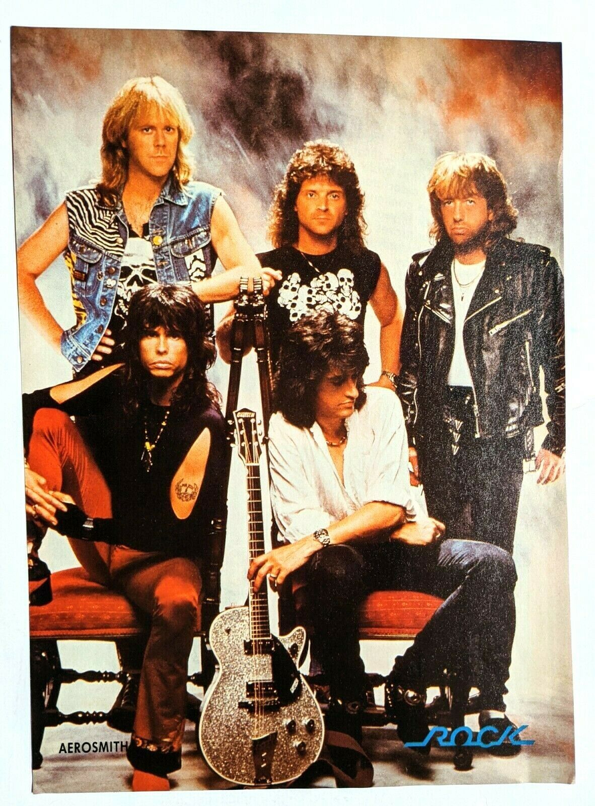 Aerosmith / Steven Tyler / Band Magazine Full Page Pinup Poster Clipping (5)