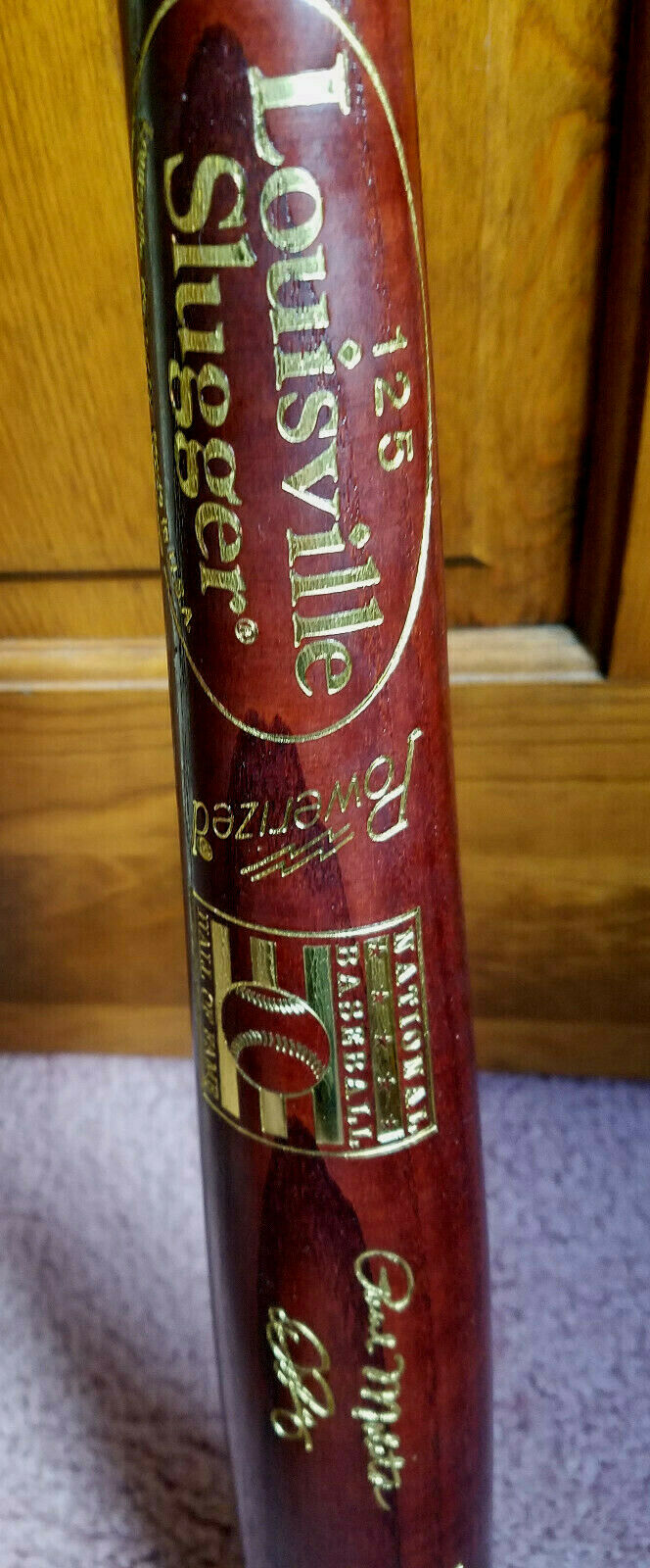 Paul Molitor Louisville Slugger Baseball Hof Bat  7/25/2004 Limited Ed.606/1000