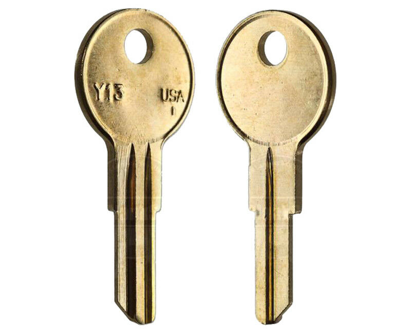 2 Uws  Toolbox Keys Code Cut Ch501 - Ch550 Truck Tool Box Lock Key