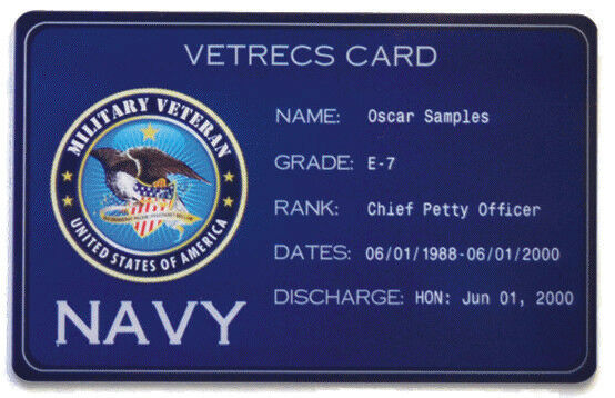 Veteran Id Card W/dd214 - Military - United States - Usa Vet - Verifiable Id