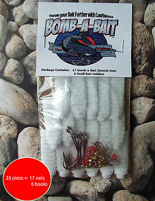 Catfish, 23 Piece Bait Holder~ Bomb-a-bait™ (catch More Fish!)