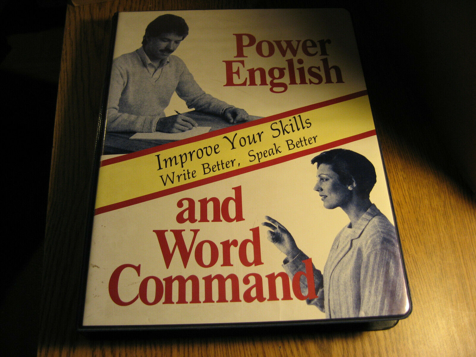 Power English & Word Command Audio Books On Cassette By Learn Incorporated 1986